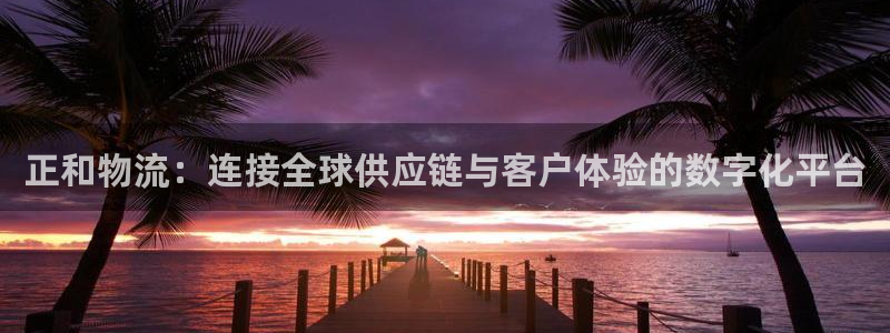 旺财28注册入口与教程：正和物流：连